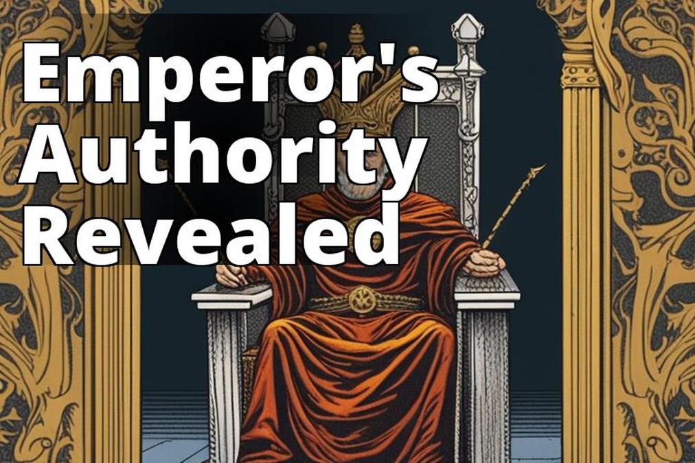 The featured image for this article should be a high-quality image of The Emperor Tarot Card. The im