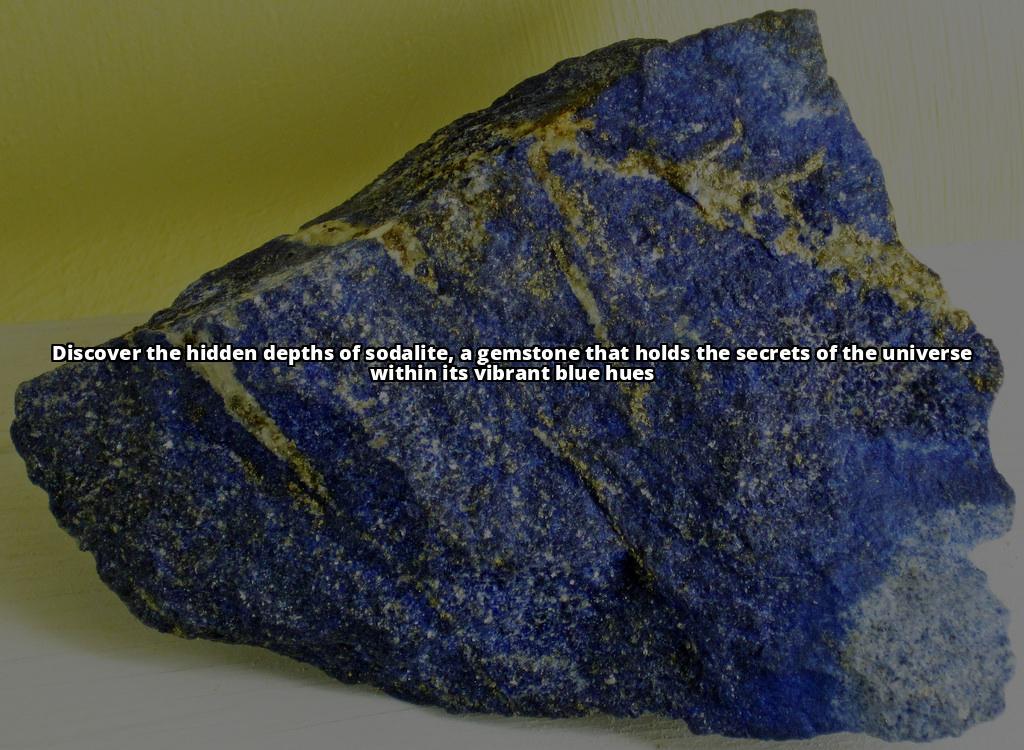 Uncover the Wonders of Sodalite: The Royal Blue Gemstone for Healing and Enhancing Your Space's Aesthetics